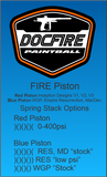 FIRE Piston for ID, WGP, Res, & MacDev